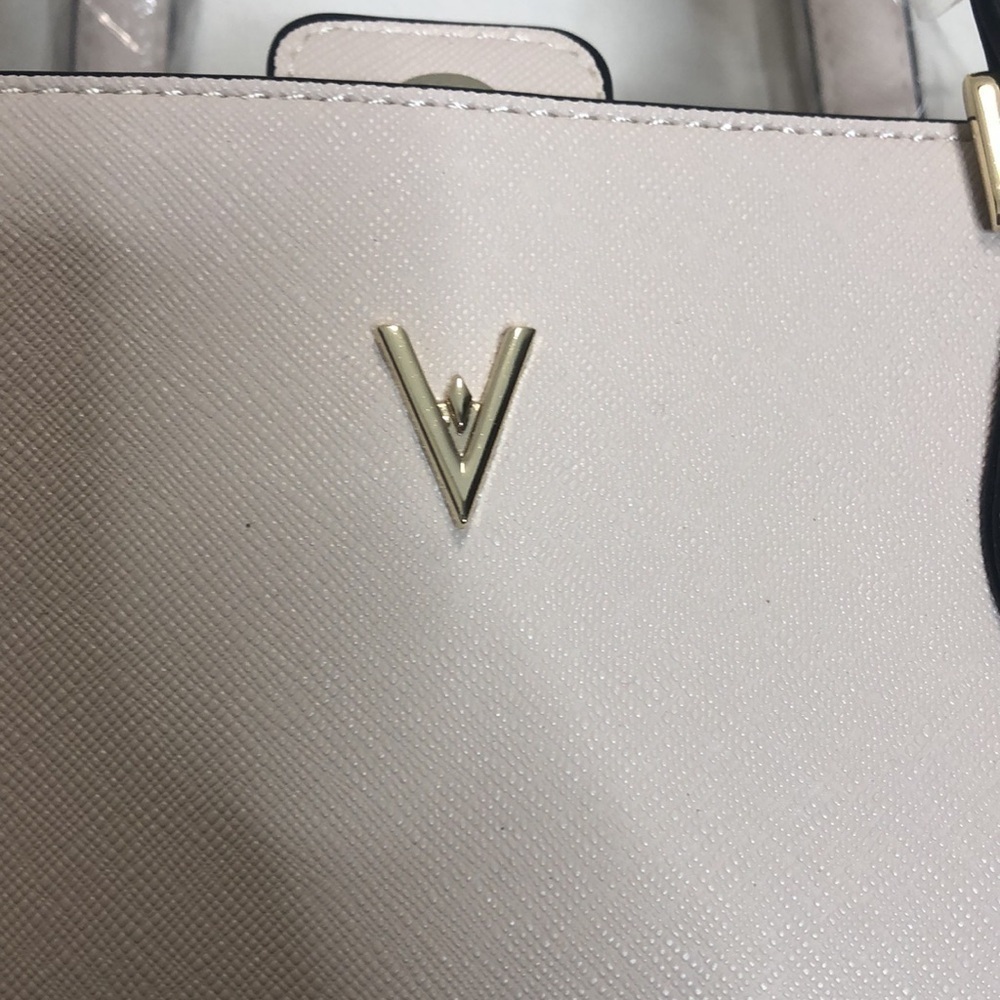 NWT Vanessa Williams lush large tote bag off white - Picture 2 of 12